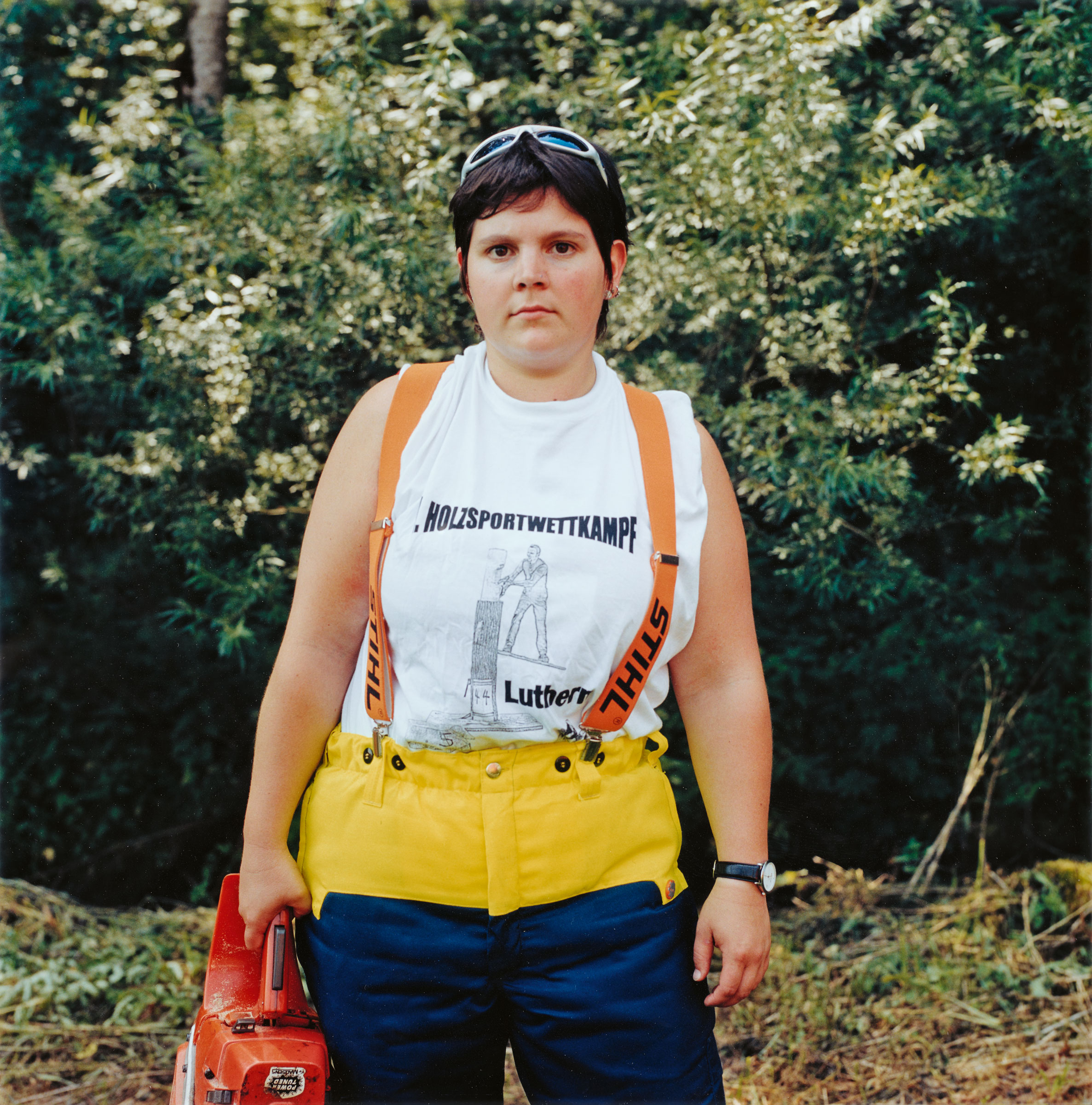 Holzsportwettkampf, Luthern LU Aus der Werkgruppe &laquo;Members&raquo;, 2003